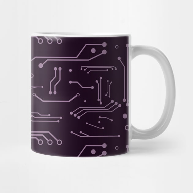 Purple Circuits by Firestorm Fox